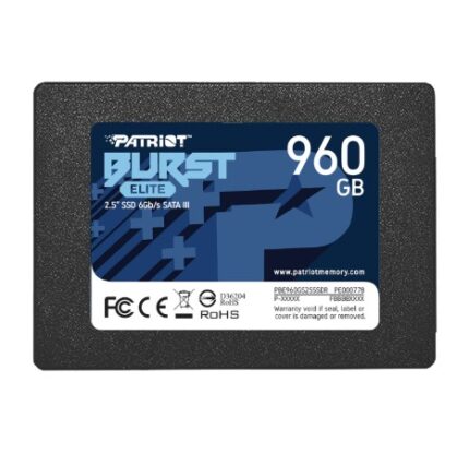 PBE960GS25SSDR #2. Patriot Burst Elite 960GB 2.5" SATA III SSD