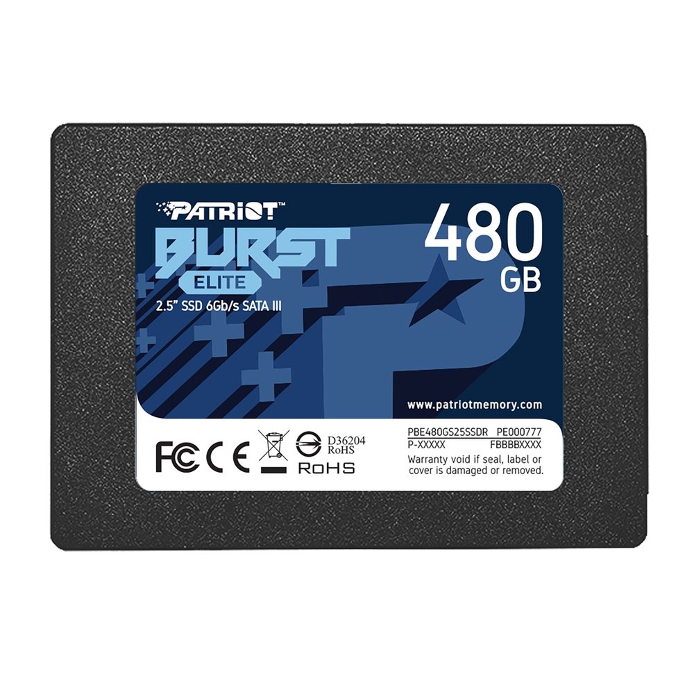 Patriot Burst Elite 480GB 2.5-inch SATA III SSD - Reliable Entry-Level Performance 2 PBE480GS25SSDR_Patriot-Burst-Elite-480GB-2.5-inch-. Patriot Burst Elite 480GB 2.5-inch SATA III SSD - Reliable Entry-Level Performance