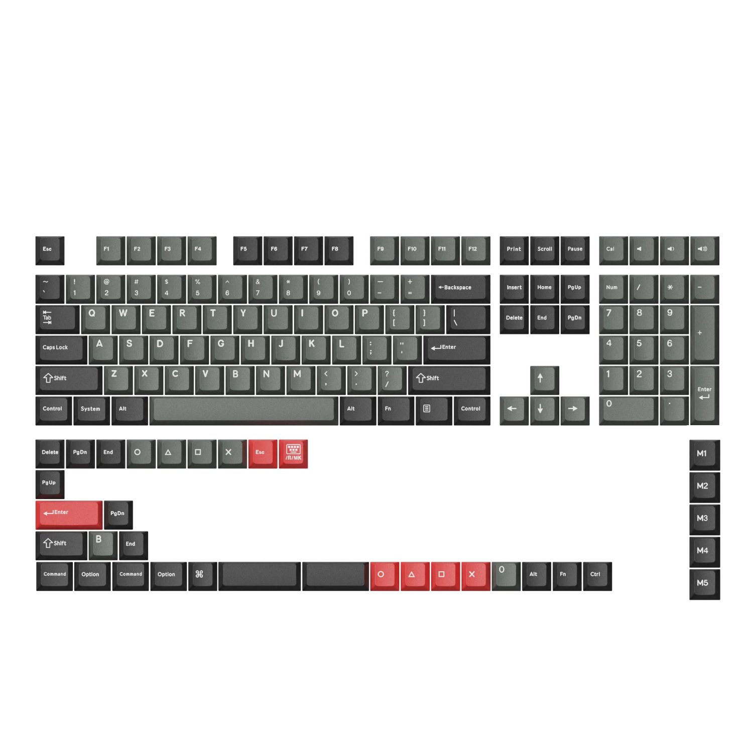 Keychron Cherry Profile Dolch Red PBT Full Keycap Set 3 PBT-65_Keychron-Cherry-Profile-Dolch-Red-PBT-Full-. Keychron Cherry Profile Dolch Red PBT Full Keycap Set
