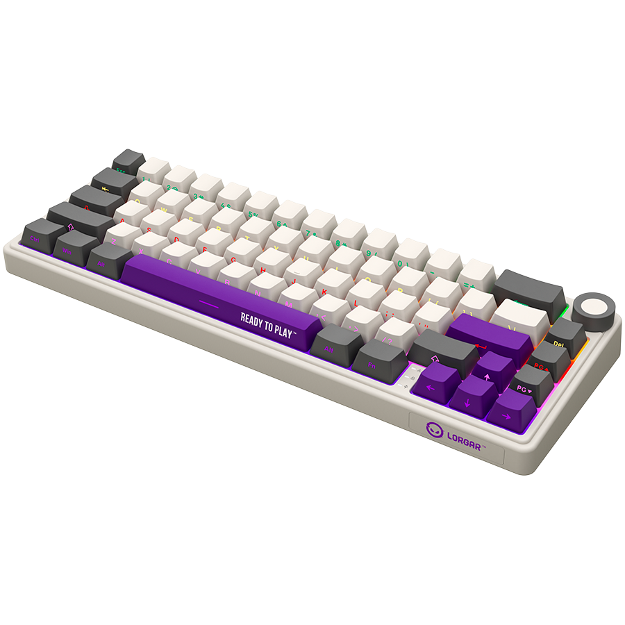 Lorgar KBP70MW Wireless 65% Mechanical Gaming Keyboard Pro - Beige 3 250319110009876522.jpg. Lorgar KBP70MW Wireless 65% Mechanical Gaming Keyboard Pro - Beige