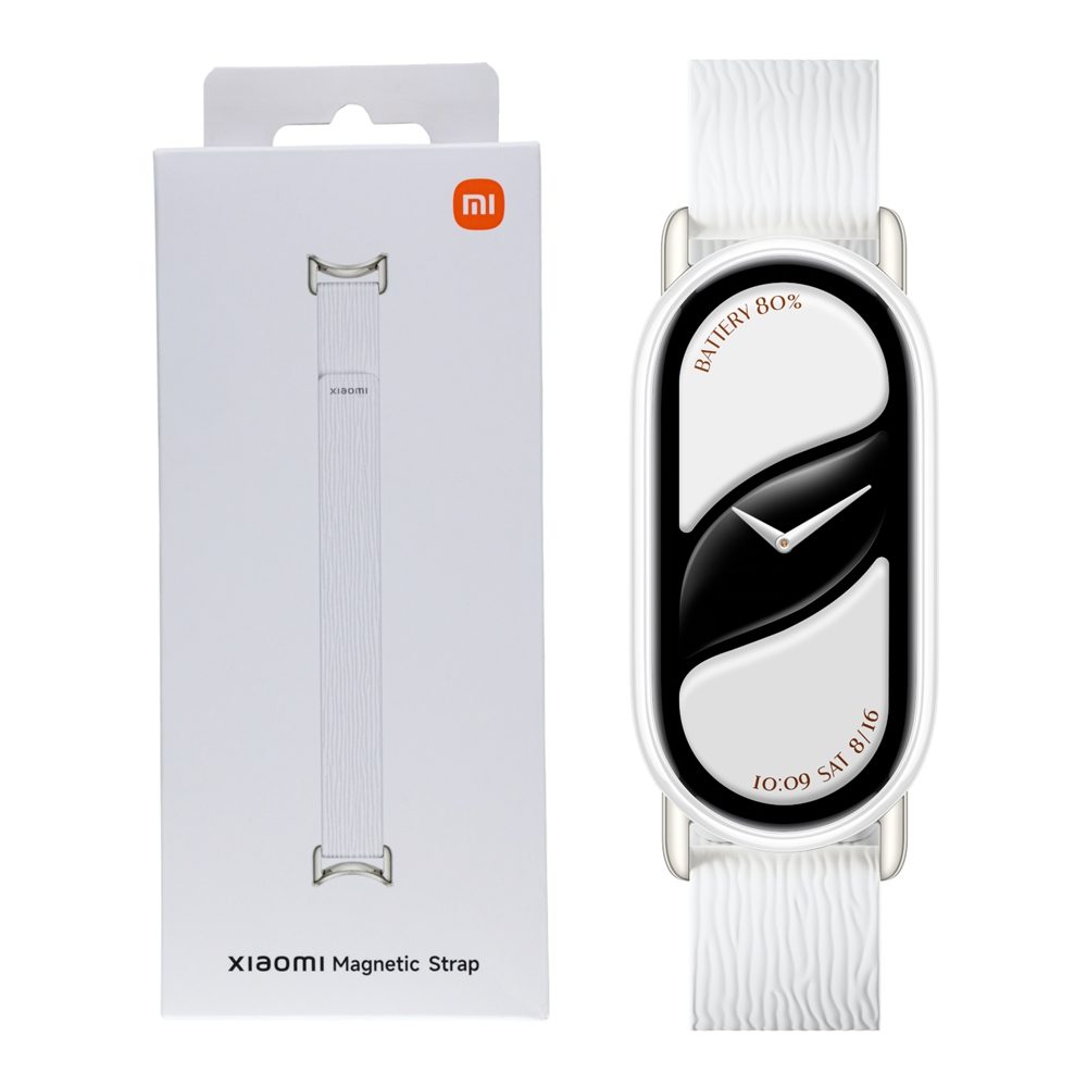Xiaomi Smart Band 10 Magnetic Kona Leather Strap - Glacier White 2 BHR07Y8GL_Xiaomi-Smart-Band-10-Magnetic-Strap-Glac. Xiaomi Smart Band 10 Magnetic Kona Leather Strap - Glacier White