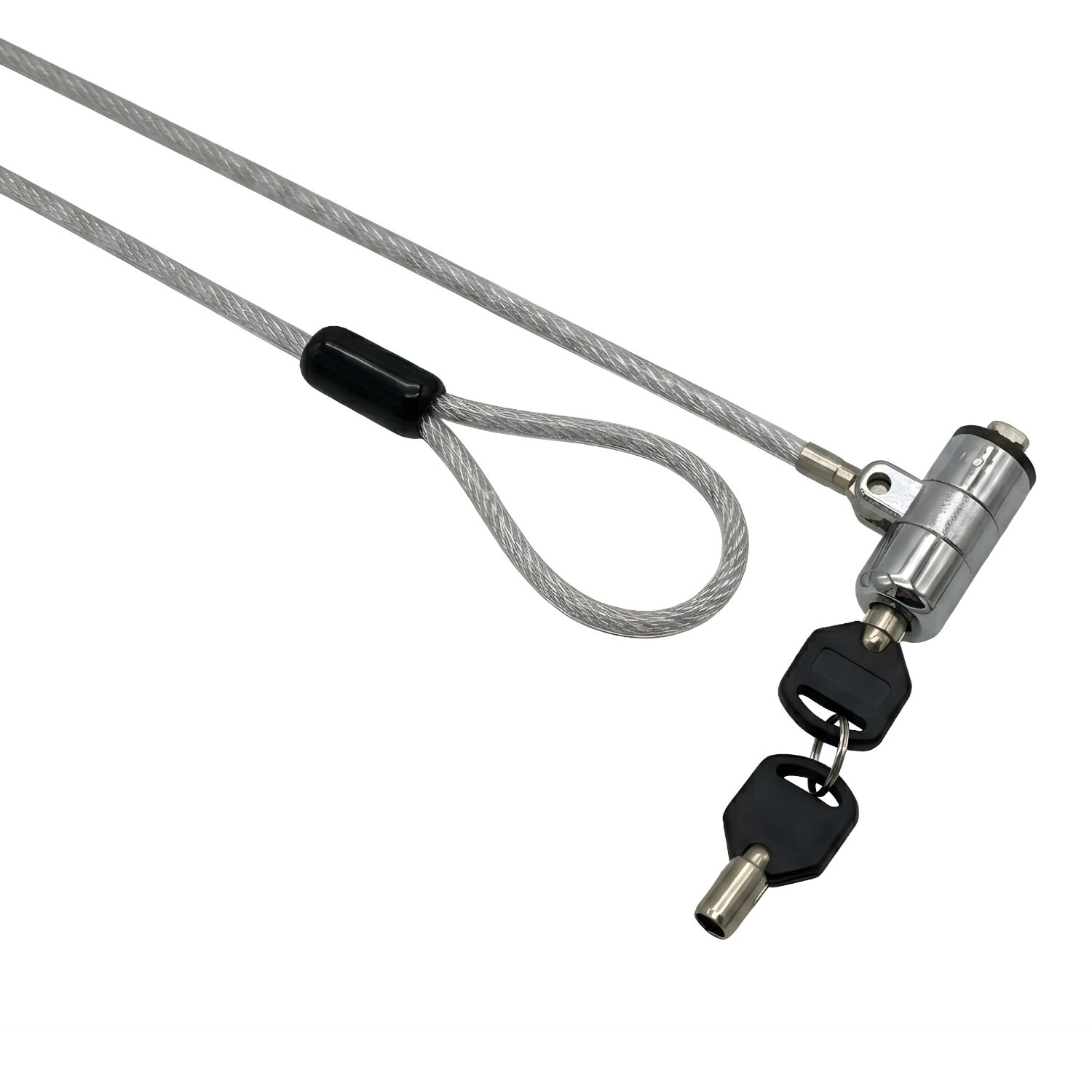 GIZZU Laptop Lock (T-Bar Standard Security Lock) - Cable Length 1.8m - 2 user keys included - no master keys included) 3 GCTKLMK_GIZZU-1.8m-T-Bar-Laptop-Cable-Lock-Master-. GIZZU Laptop Lock (T-Bar Standard Security Lock) - Cable Length 1.8m - 2 user keys included - no master keys included)