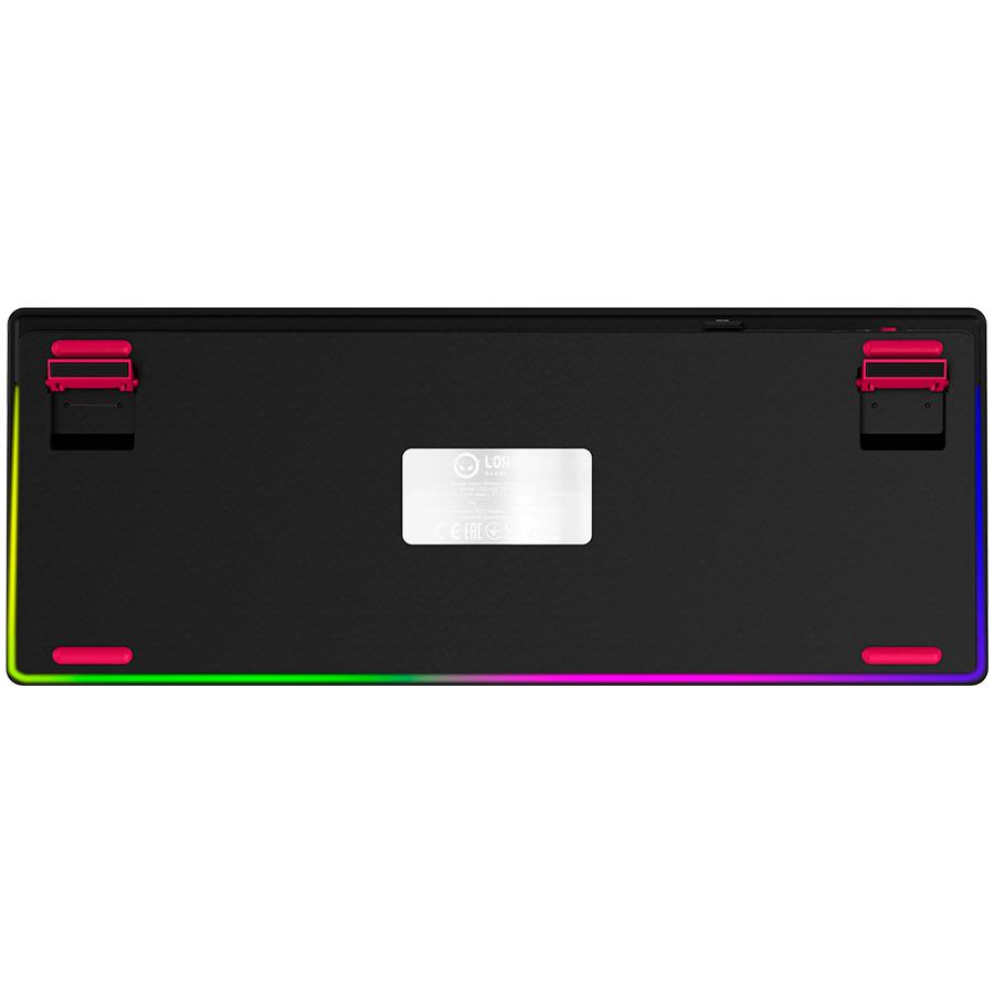 Lorgar KBP70TKLW Wireless TKL Mechanical Gaming Keyboard Pro - Black/Red 20 260605100017222406.jpg. Lorgar KBP70TKLW Wireless TKL Mechanical Gaming Keyboard Pro - Black/Red