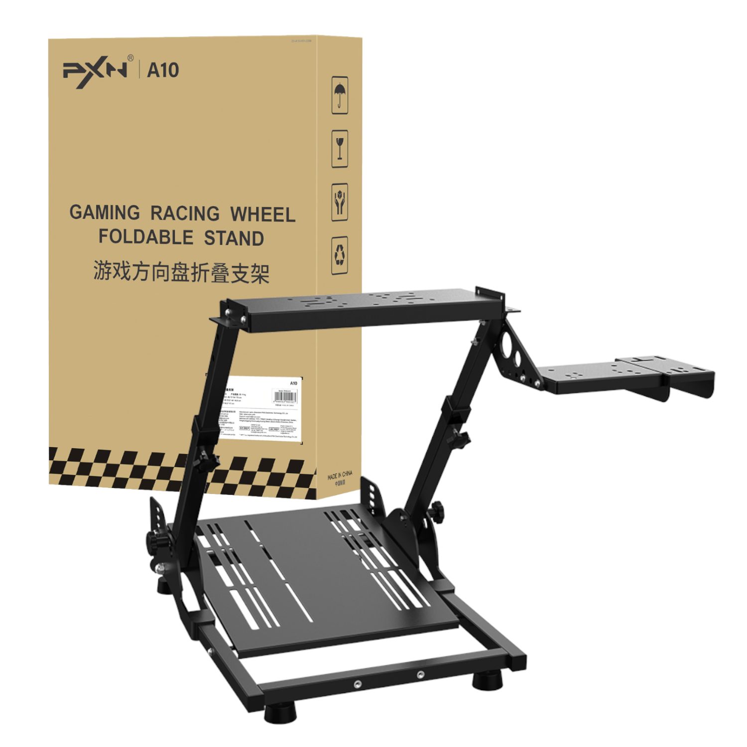 PXN A10 Gaming Steering Wheel Stand - Foldable and Portable 3 PXN_PXN-A10_wr_01b.jpg. PXN A10 Gaming Steering Wheel Stand - Foldable and Portable
