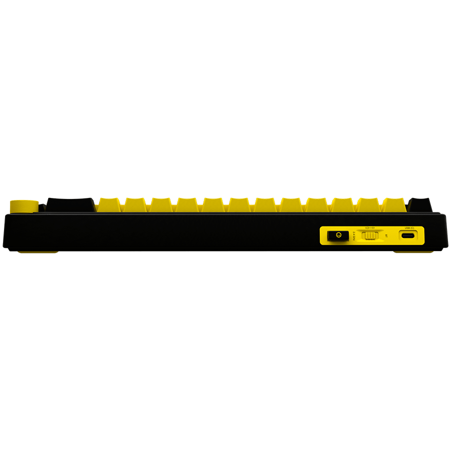 Lorgar KBP70MW Wireless 65% Mechanical Gaming Keyboard Pro - Black/Yellow 19 260605100016768952.jpg. Lorgar KBP70MW Wireless 65% Mechanical Gaming Keyboard Pro - Black/Yellow