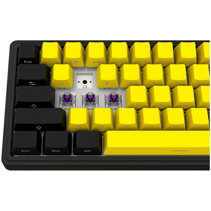 Lorgar KBP70MW Wireless 65% Mechanical Gaming Keyboard Pro - Black/Yellow 22 260605100016798913.jpg. Lorgar KBP70MW Wireless 65% Mechanical Gaming Keyboard Pro - Black/Yellow