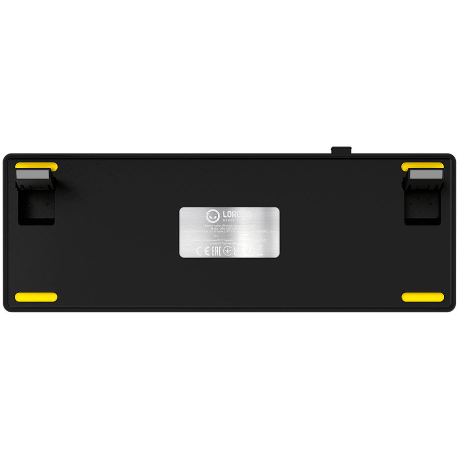 Lorgar KBP70MW Wireless 65% Mechanical Gaming Keyboard Pro - Black/Yellow 21 260605100016837529.jpg. Lorgar KBP70MW Wireless 65% Mechanical Gaming Keyboard Pro - Black/Yellow