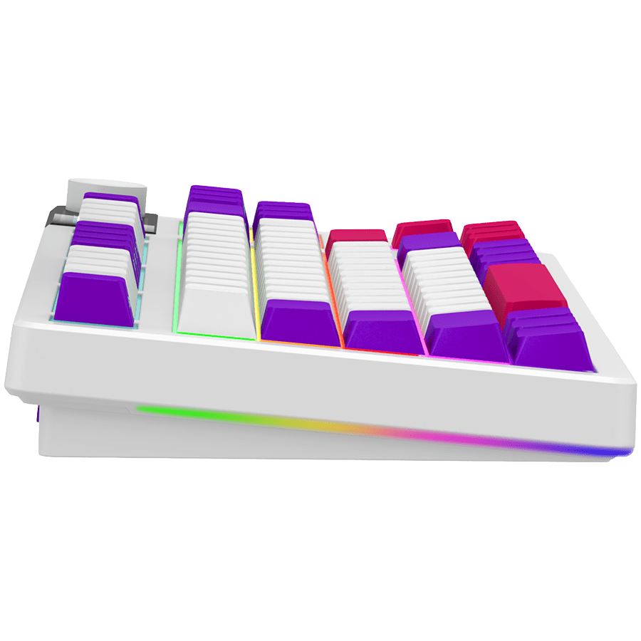 Lorgar KBP70TKLW Wireless TKL Mechanical Gaming Keyboard Pro - White 6 250506160021326099.jpg. Lorgar KBP70TKLW Wireless TKL Mechanical Gaming Keyboard Pro - White