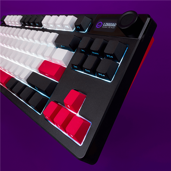 Lorgar KBP70TKLW Wireless TKL Mechanical Gaming Keyboard Pro - White 24 260605100015735304.jpg. Lorgar KBP70TKLW Wireless TKL Mechanical Gaming Keyboard Pro - White