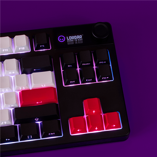 Lorgar KBP70TKLW Wireless TKL Mechanical Gaming Keyboard Pro - White 25 260605100015703565.jpg. Lorgar KBP70TKLW Wireless TKL Mechanical Gaming Keyboard Pro - White