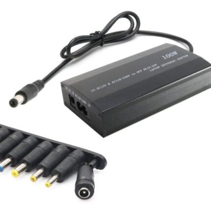 04050003 #2. JY Universal Car & Home Laptop Charger - 100W Multi-Voltage Power Adapter