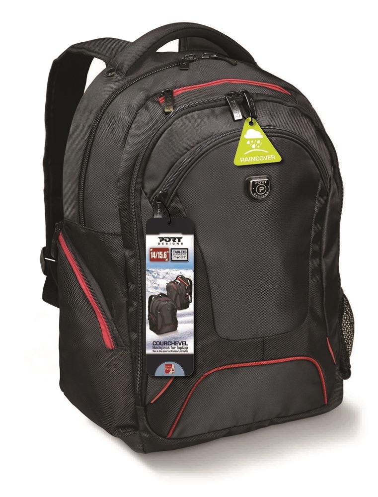 Port Designs COURCHEVEL 14/15.6' Backpack Case - Black and Red 1 160510-160511_COURCHEVEL-BP-PACKAGING.jpg. Port Designs COURCHEVEL 14/15.6' Backpack Case - Black and Red