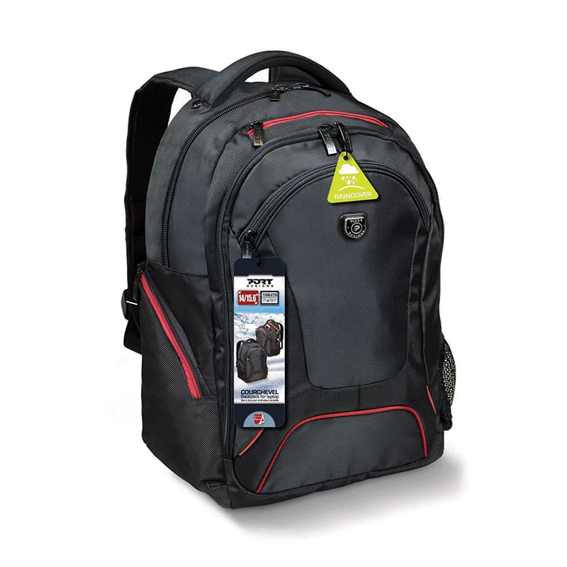 Port Designs COURCHEVEL 14/15.6' Backpack Case - Black and Red 2 160510_wr_01.jpg. Port Designs COURCHEVEL 14/15.6' Backpack Case - Black and Red