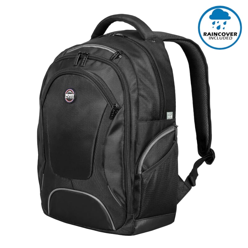 Port Designs COURCHEVEL 14/15.6' Backpack Case - Black and Red 5 160510_wr_01b.jpg. Port Designs COURCHEVEL 14/15.6' Backpack Case - Black and Red