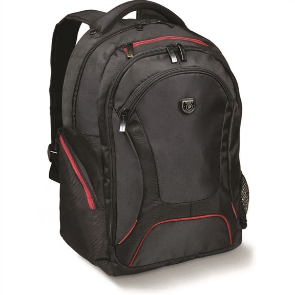 Port Designs COURCHEVEL 17.3' Backpack Case - Black and Red 2 160511.jpg. Port Designs COURCHEVEL 17.3' Backpack Case - Black and Red