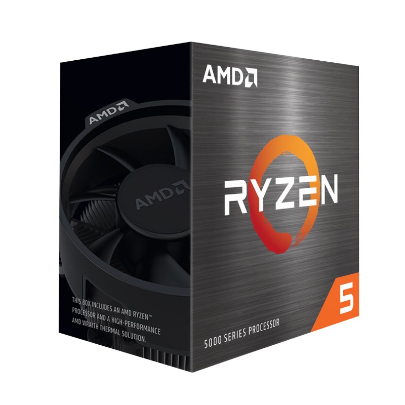 AMD RYZEN 5 5600 6-Core 3.5 GHz AM4 CPU 1 100-100000927BOX_wr_01.jpg. AMD RYZEN 5 5600 6-Core 3.5 GHz AM4 CPU