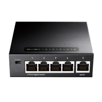 GS105_wr_01.jpg. Cudy 5-Port Gigabit Metal Switch