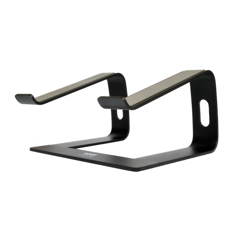 Port Connect Ergonomic 10-15.6" Aluminium Notebook Stand 1 901103_wr_01a.jpg. Port Connect Ergonomic 10-15.6" Aluminium Notebook Stand