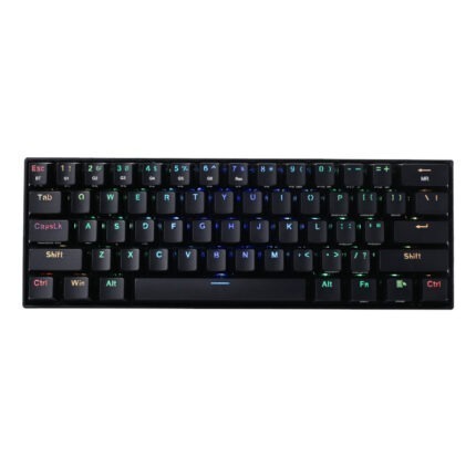 RD-K530RGB-PRO_wr_01.jpg. REDRAGON DRACONIC PRO Mechanical 61 Key|Bluetooth 5.0|RF|RGB Rechargable Battery|Type-C Charging Cable Gaming Keyboard - Black
