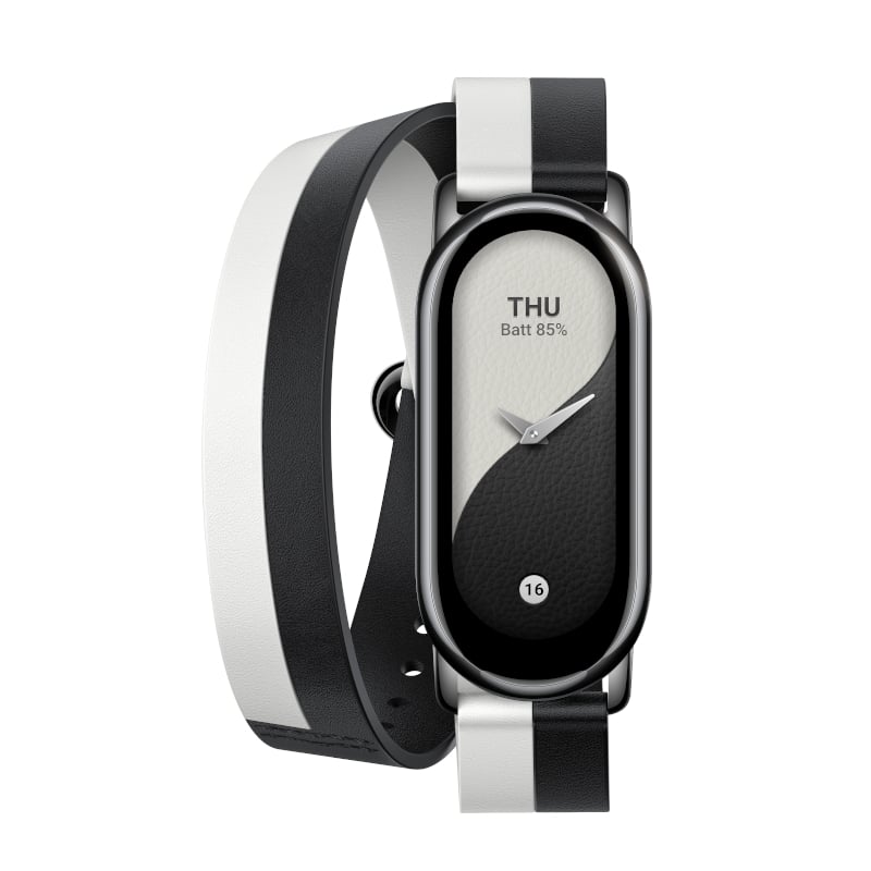 XIAOMI SMART BAND 8 DBL WRAP STRAP BK|WT 1 BHR7311GL_wr_03.jpeg. XIAOMI SMART BAND 8 DBL WRAP STRAP BK|WT