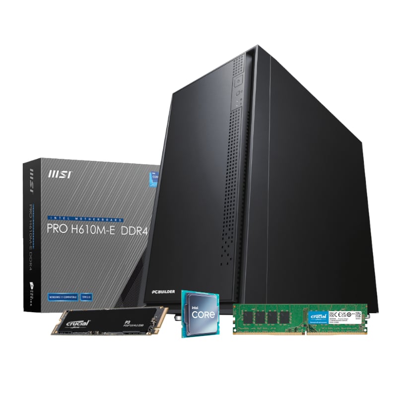 PCBUILDER I5 12400 HD730 16GB 500GB W11H 1 PCB_HOME_I516G_wr_01.jpg. PCBUILDER I5 12400 HD730 16GB 500GB W11H