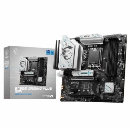 B760MGAMINGPLUSWIFI #2. MSi B760M Gaming Plus Wifi Motherboard | LGA 1700 | DDR5 | mATX