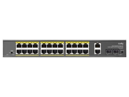 CD-GS1026PS.jpg. Cudy 24 Port Gigabit PoE 280W 2 Gigabit 2SFP Switch | GS1026PS2