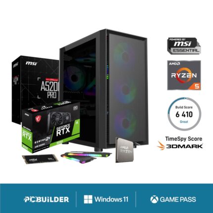 PCB_SCOUT_05_wr_01.jpg. PCBuilder AMD Ryzen 5 5500 SCOUT Windows 11 Gaming PC
