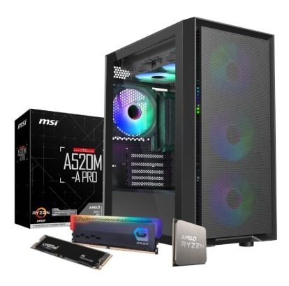 PCB_DEFENDER_05 #5. PCBuilder Defender AMD Ryzen 5 5600GT Gaming PC | Windows 11