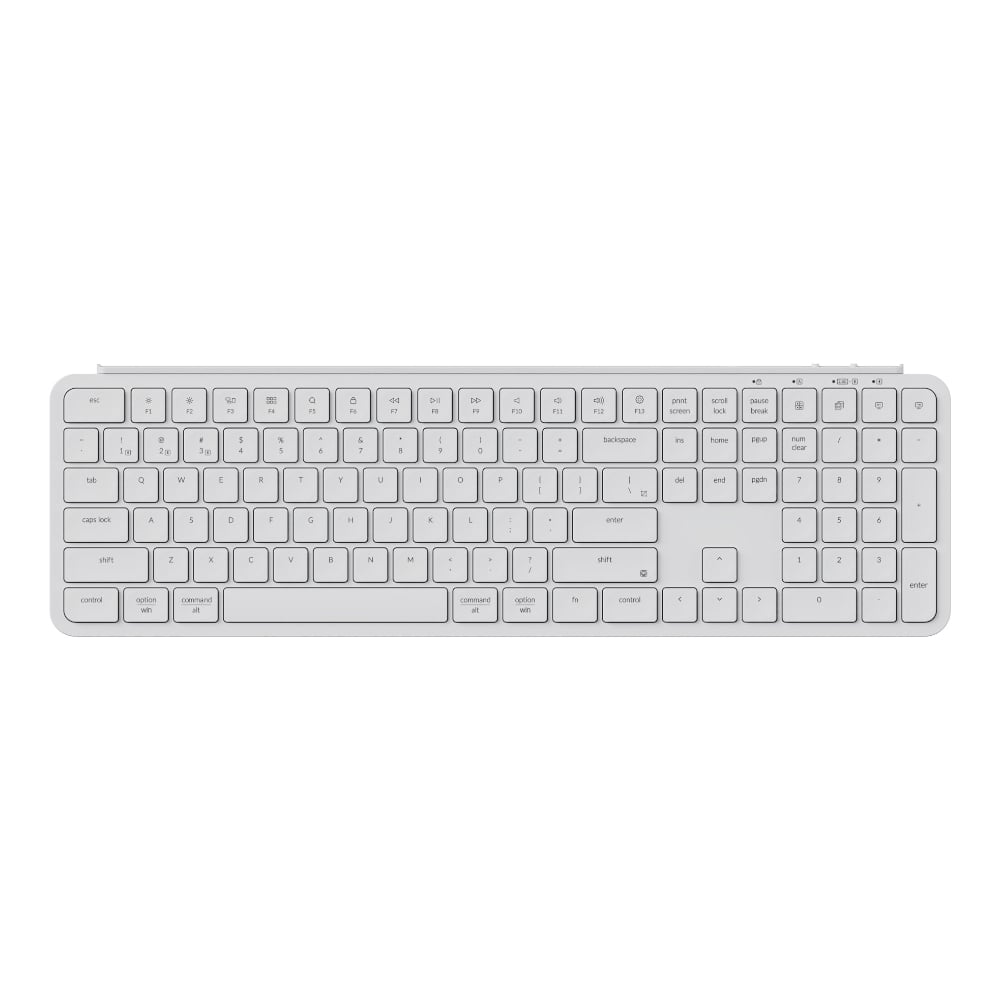 Keychron B6 Pro Ultra-Slim 100% Wireless Keyboard – Ivory White 1 B6P-K8_wr_01a.jpg. Keychron B6 Pro Ultra-Slim 100% Wireless Keyboard – Ivory White