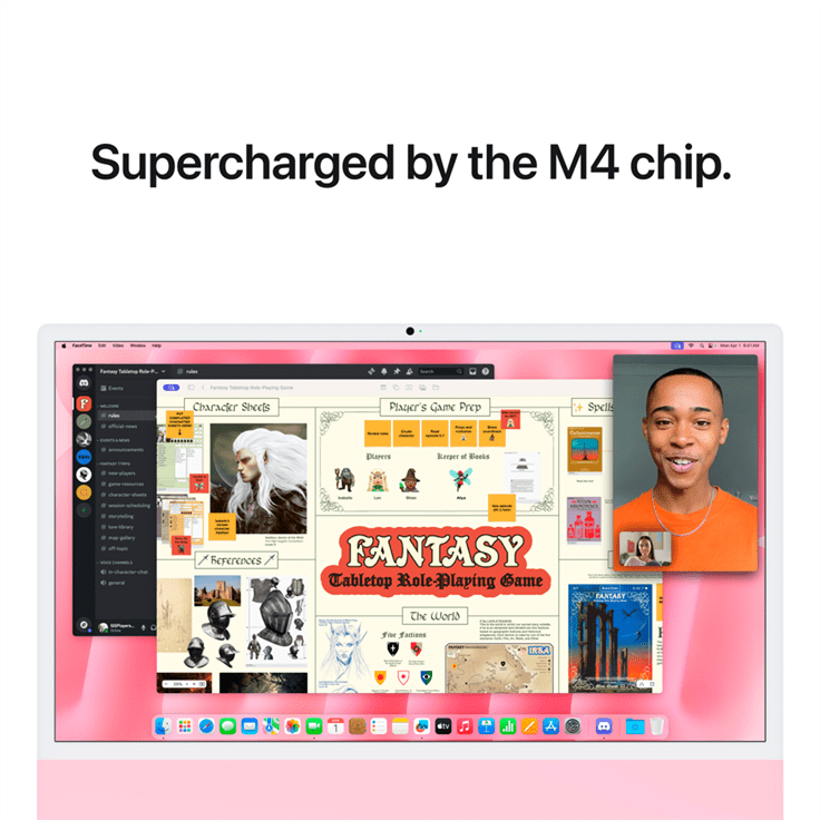 24-inch iMac with Retina 4.5K display: Apple M4 chip with 8-core CPU and 8- 8 241104110047361783.png. 24-inch iMac with Retina 4.5K display: Apple M4 chip with 8-core CPU and 8-