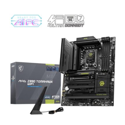 MAGZ890TOMAHAWKWIFI_wr_01.jpg. MSI MAG Z890 TOMAHAWK WIFI Intel LGA1851 ATX Gaming Motherboard