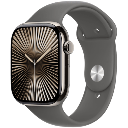 240916080020215565.jpg. Apple Watch Series 10 GPS + Cellular 46mm Natural Titanium Case with Stone