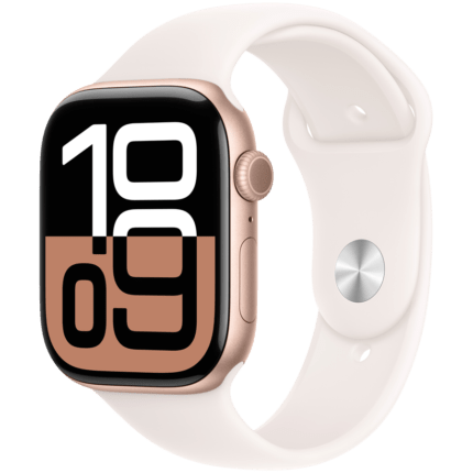 240913080023827378.jpg. Apple Watch Series 10 GPS 46mm Rose Gold Aluminium Case with Light Blush Sp