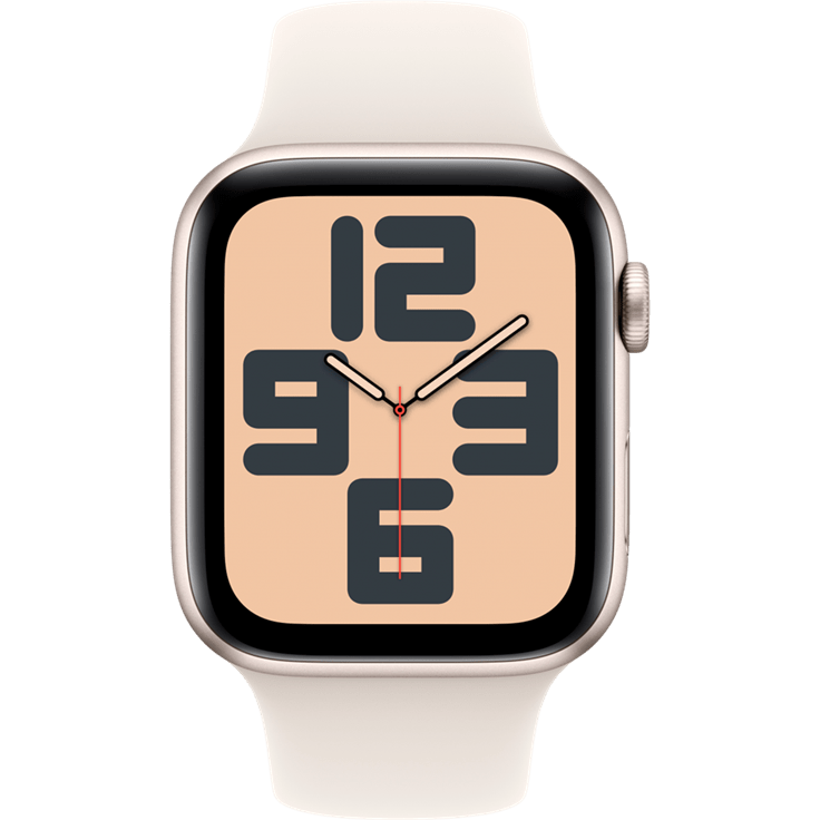 Apple Watch SE GPS 40mm Starlight Aluminium Case with Starlight Sport Band 11 240912140016596206.png. Apple Watch SE GPS 40mm Starlight Aluminium Case with Starlight Sport Band