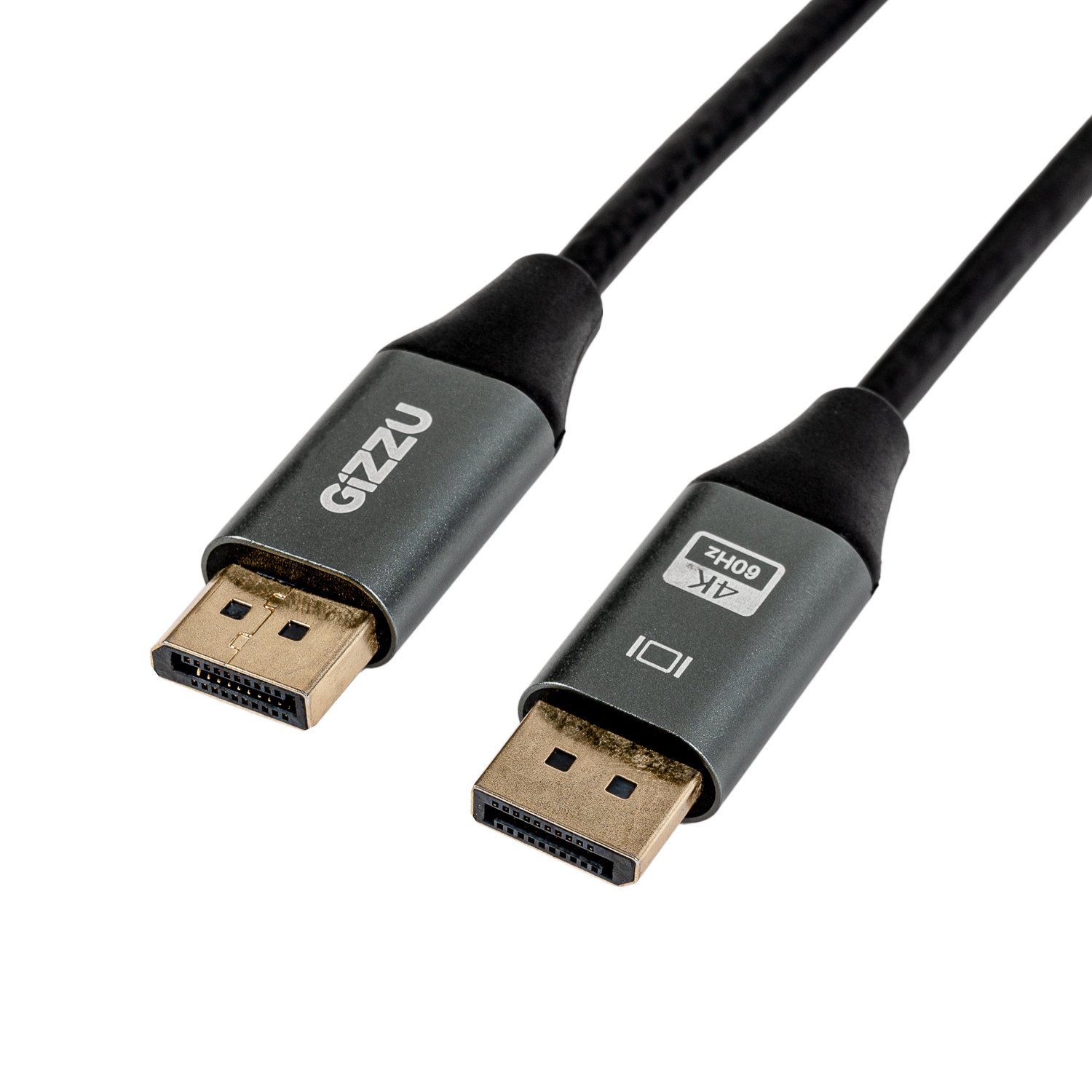 Gizzu 4K60Hz DisplayPort to DisplayPort Cable 1.5M 1 Gizzu-4K60HZ-DisplayPort-to-DisplayPort-Cable-1.5M. Gizzu 4K60Hz DisplayPort to DisplayPort Cable 1.5M