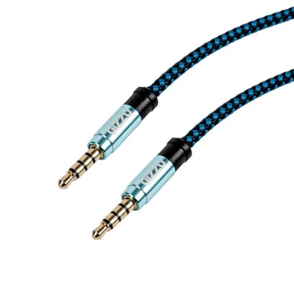 GCP35MM4_wr_01a.jpg. Gizzu 3.5mm AUX Cable 1.5m - Black/Blue