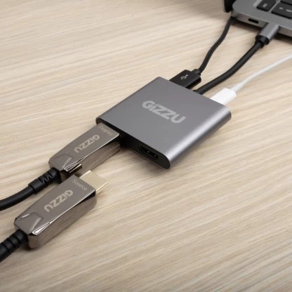 Gizzu 4-in-1 Type-C to Dual HDMI Hub 3 GAPCHHUPD #3. Gizzu 4-in-1 Type-C to Dual HDMI Hub