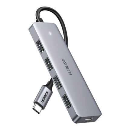 cm219-70336-wr-01a.jpg. UGREEN CM219-70336 4-in-1 Hub | USB 3.0 | Type-C - Silver