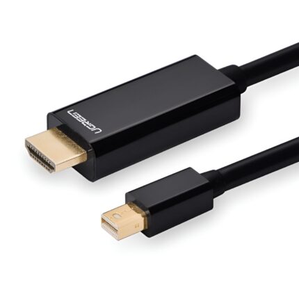 MD101-20848-WR-01.jpg. UGREEN Mini DisplayPort Male to 4K@30Hz HDMI Cable 1.5m - Black