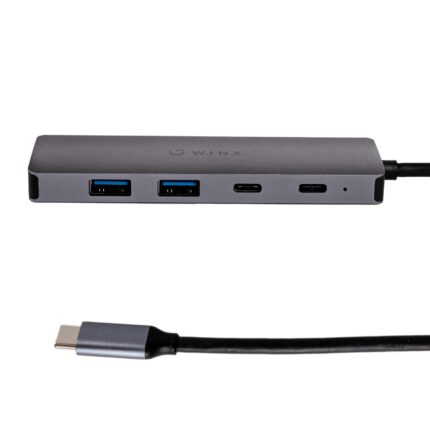 HB110-wr-01.jpg. WINX CONNECT Essential 5-in-1 Type-C Hub