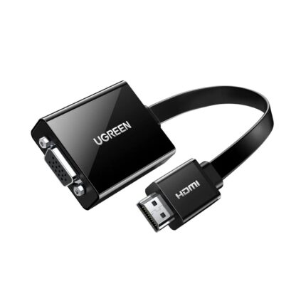 mm103-40248-wr-02.jpg. UGREEN HDMI to VGA Adapter, with 3.5mm Audio and Power Port - Black
