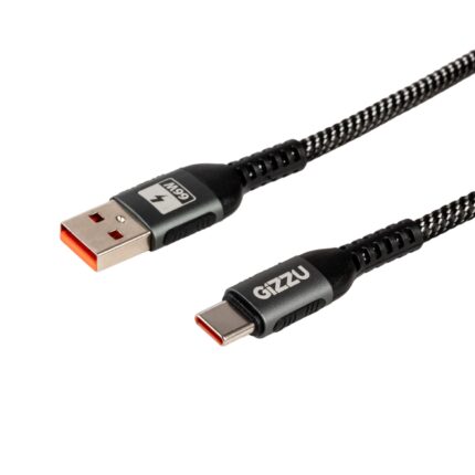 GIZZU-GCPU2C060048G-01-66W-480Mbps-USB-to-Type-C-1. Gizzu 66W 480Mbps USB to Type-C 2m Cable