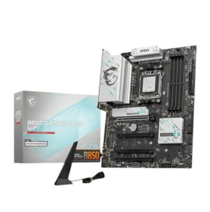 B850GAMINGPLUSWIFI #2. MSi B850 Gaming Plus WiFi Motherboard | AMD AM5 | DDR5 | PCIe 5.0 | 3x M.2 | WiFi 6E | ATX