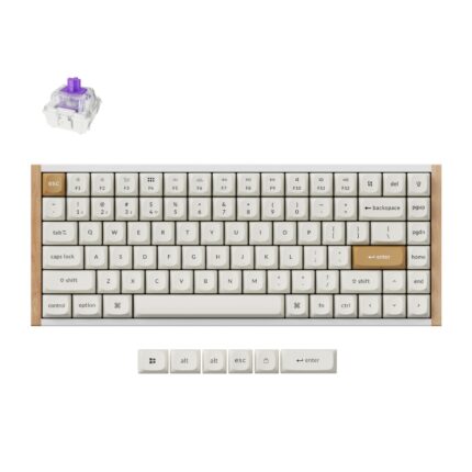 Keychron_K2H-Q1_wr_01a.jpg. Keychron K2 HE Wireless Special Edition Magnetic Custom Keyboard | NEBULA Switch – White