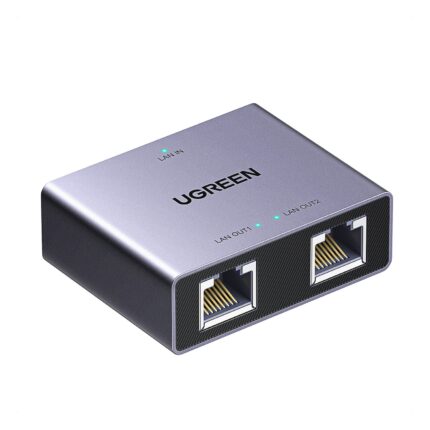 nw301-45311-wr-01.jpg. UGREEN 1-to-2 Gigabit Ethernet Splitter, 1000Mbps LAN Network Adapter