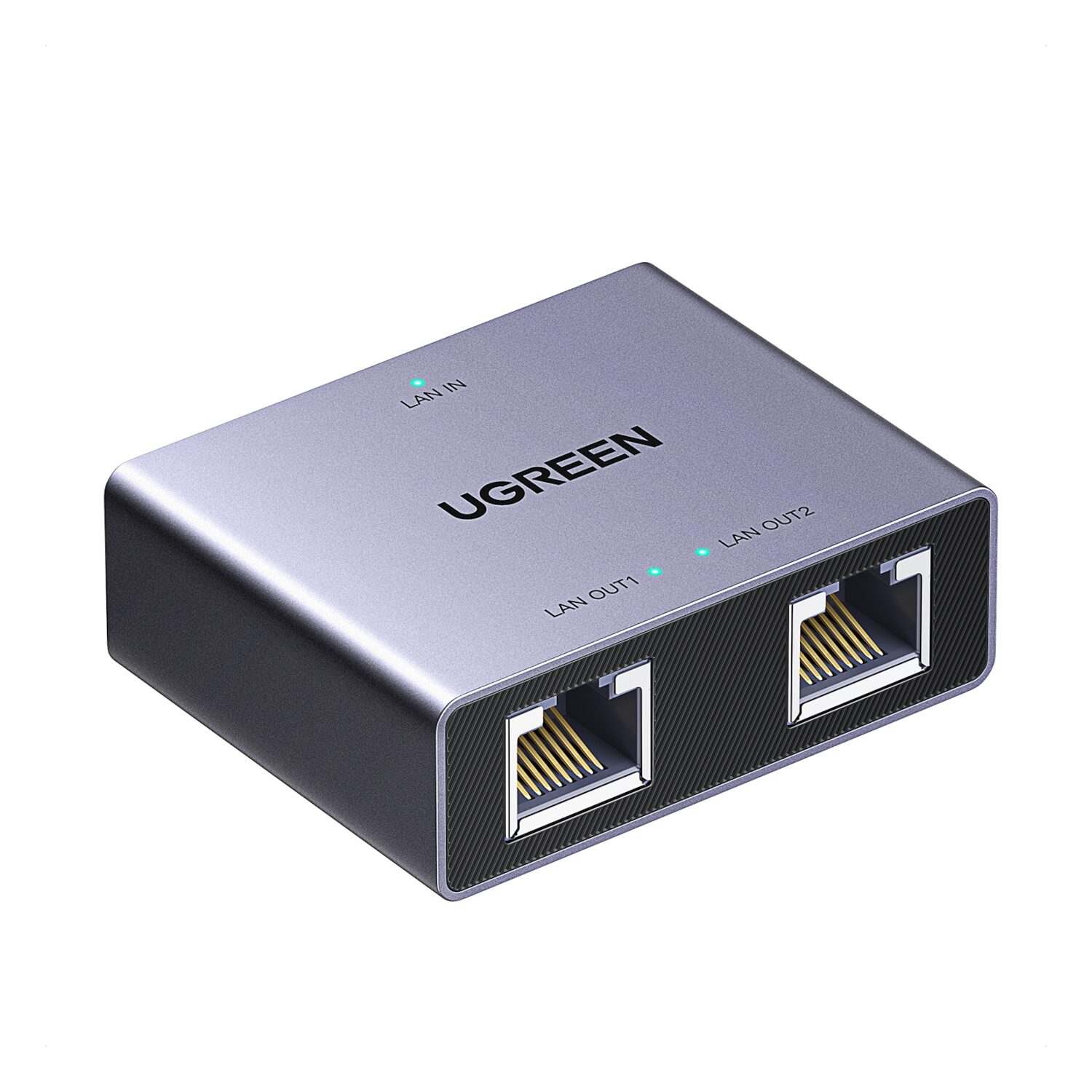 UGREEN 1-to-2 Gigabit Ethernet Splitter, 1000Mbps LAN Network Adapter 1 nw301-45311-wr-01.jpg. UGREEN 1-to-2 Gigabit Ethernet Splitter, 1000Mbps LAN Network Adapter