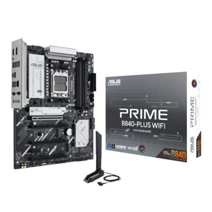 Asus_PRIME-B840-PLUSWIFI_wr_01a.jpg. Asus PRIME B840-PLUS WIFI AMD AM5 ATX Gaming Motherboard