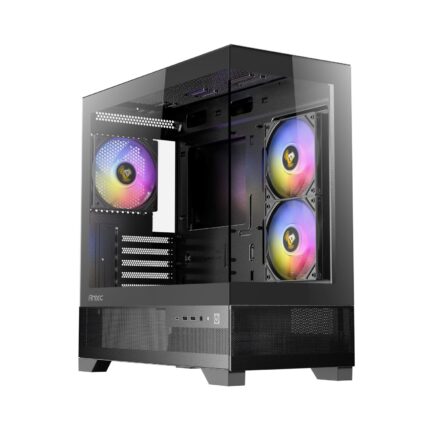 CX500-ARGB-wr-01.jpg. Antec CX500M ARGB Gaming Chassis | ATX | ITX | Type-C - Black