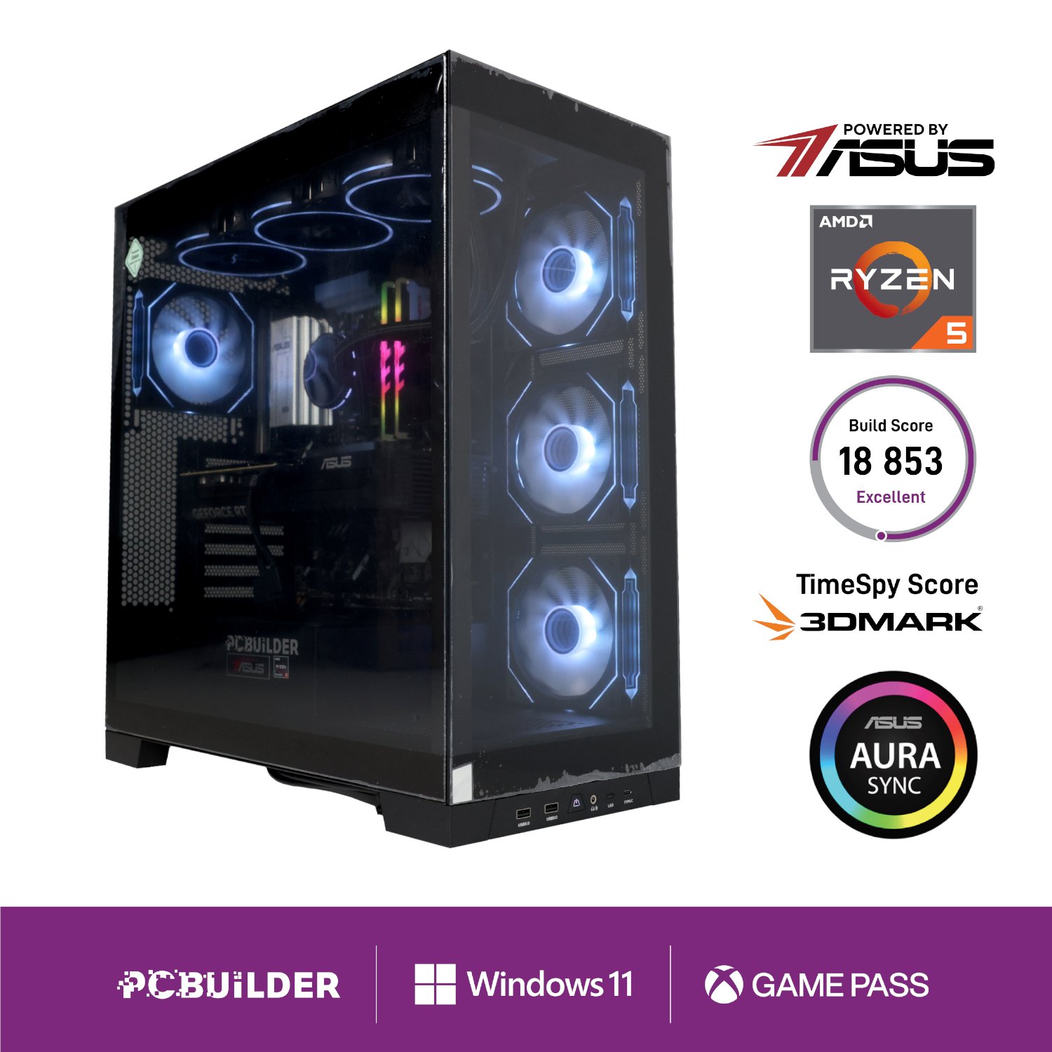 PCBuilder Ryzen 5 7600 MAVERICK Windows 11 Gaming PC 1 PCB_MAVERICK_01_PCBuilder-Ryzen-5-7600-MAVERICK-Wi. PCBuilder Ryzen 5 7600 MAVERICK Windows 11 Gaming PC